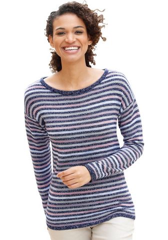 CASUAL LOOKS Пуловер в красивым Multicolour-Ringel