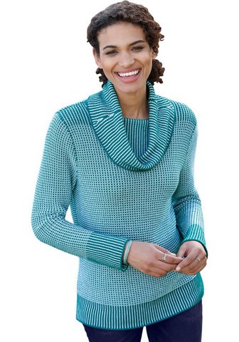 CASUAL LOOKS Пуловер в hübschschen Strickmuste...