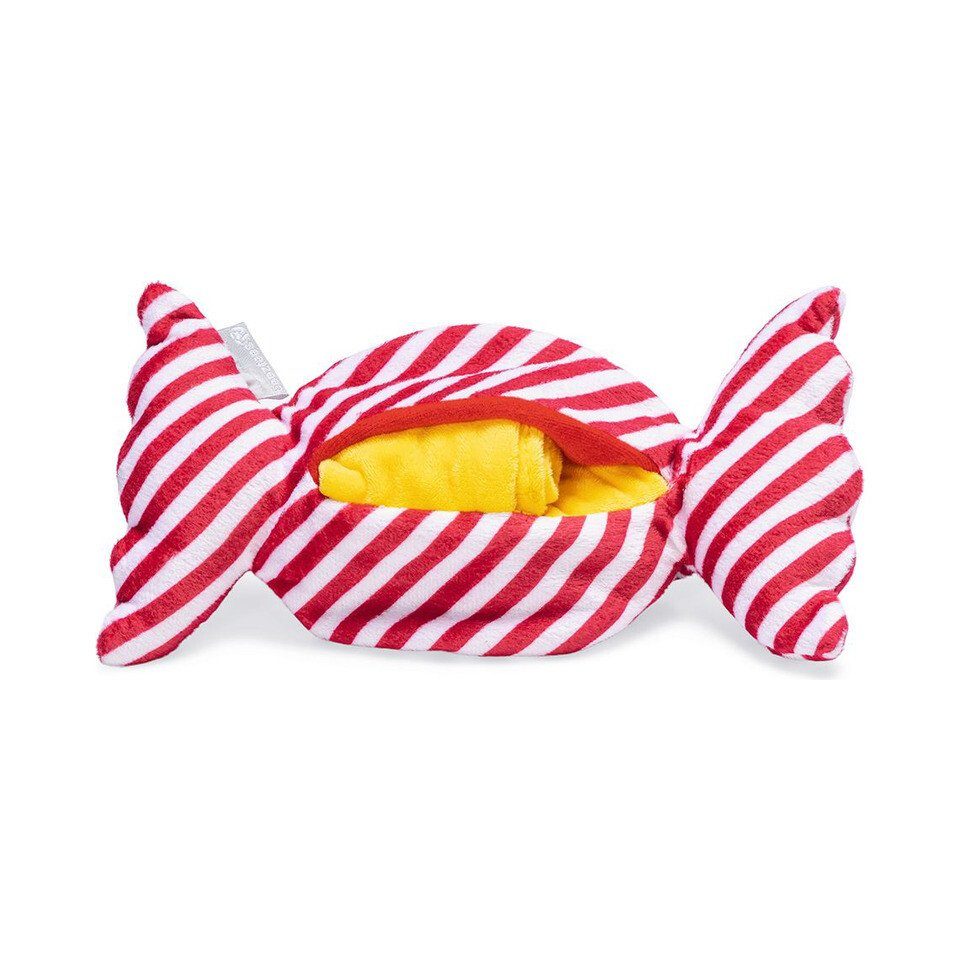 Beeztees Tierkuscheltier Hundespielzeug Versteckspiel Bonbon Plüsch günstig online kaufen