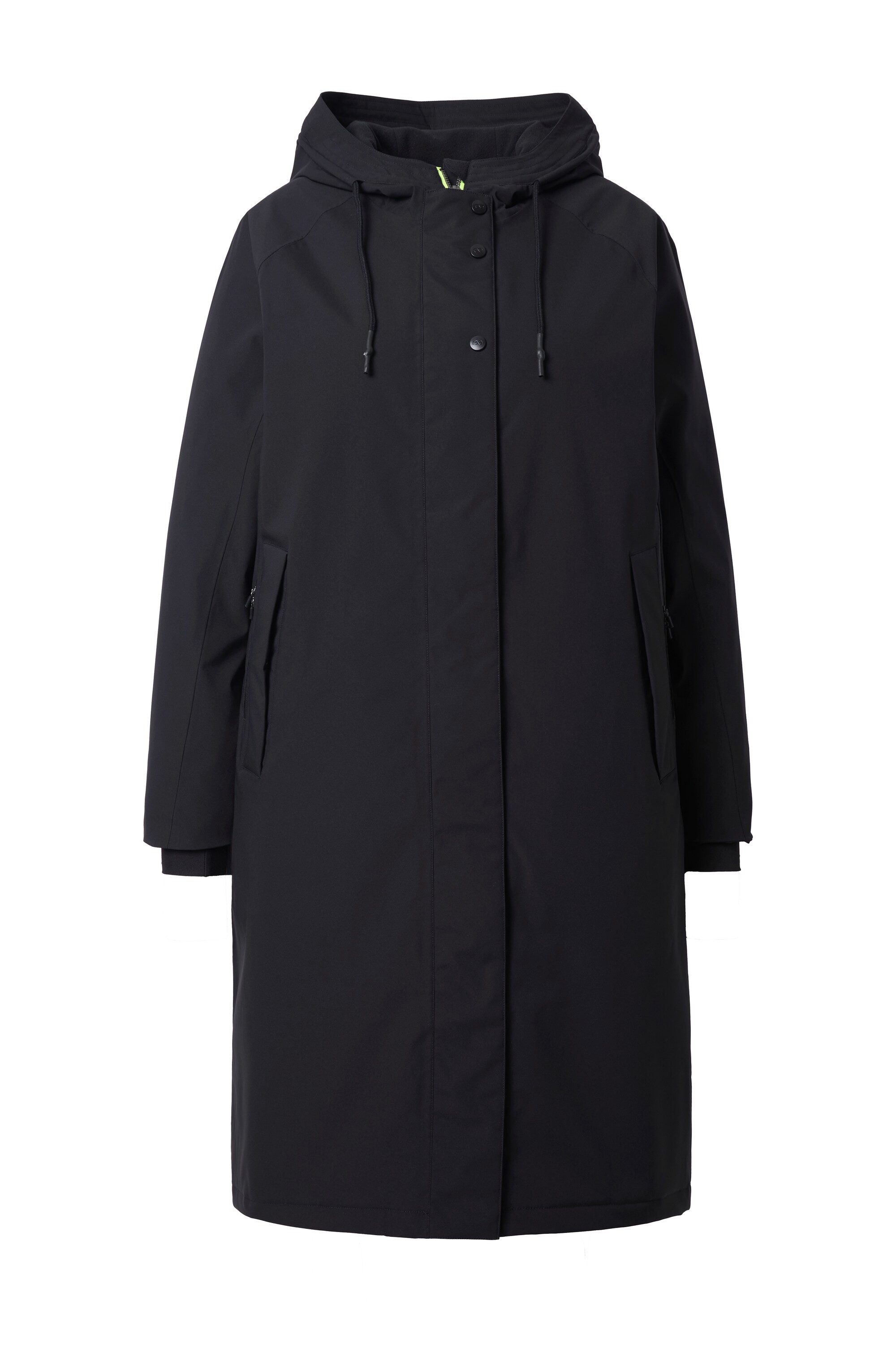 Laurasøn Wintermantel Funktionsmantel Kapuze 2-Wege-Zipper Doppeltaschen günstig online kaufen