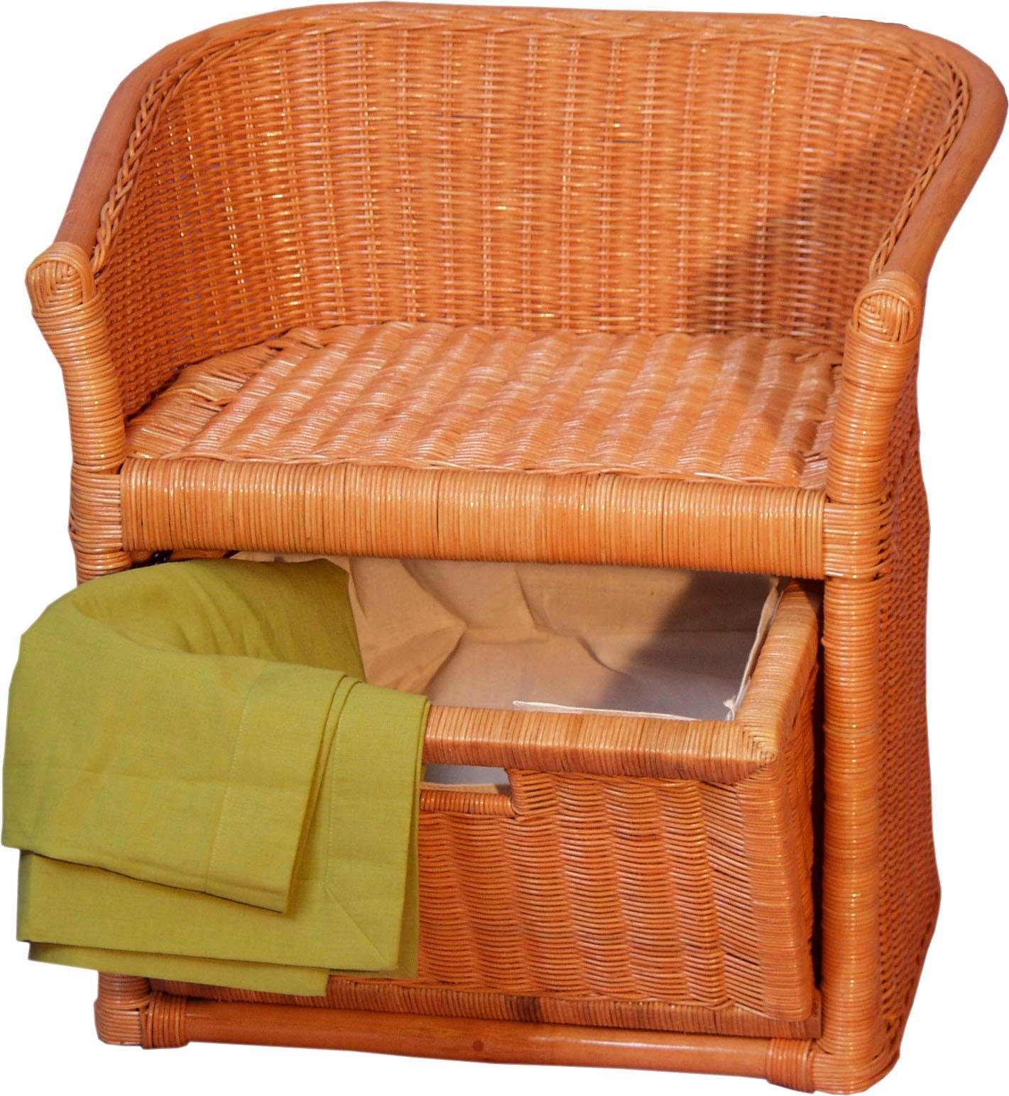 Home affaire Sitztruhe mit Stauraum, 61/52/65 cm | OTTO