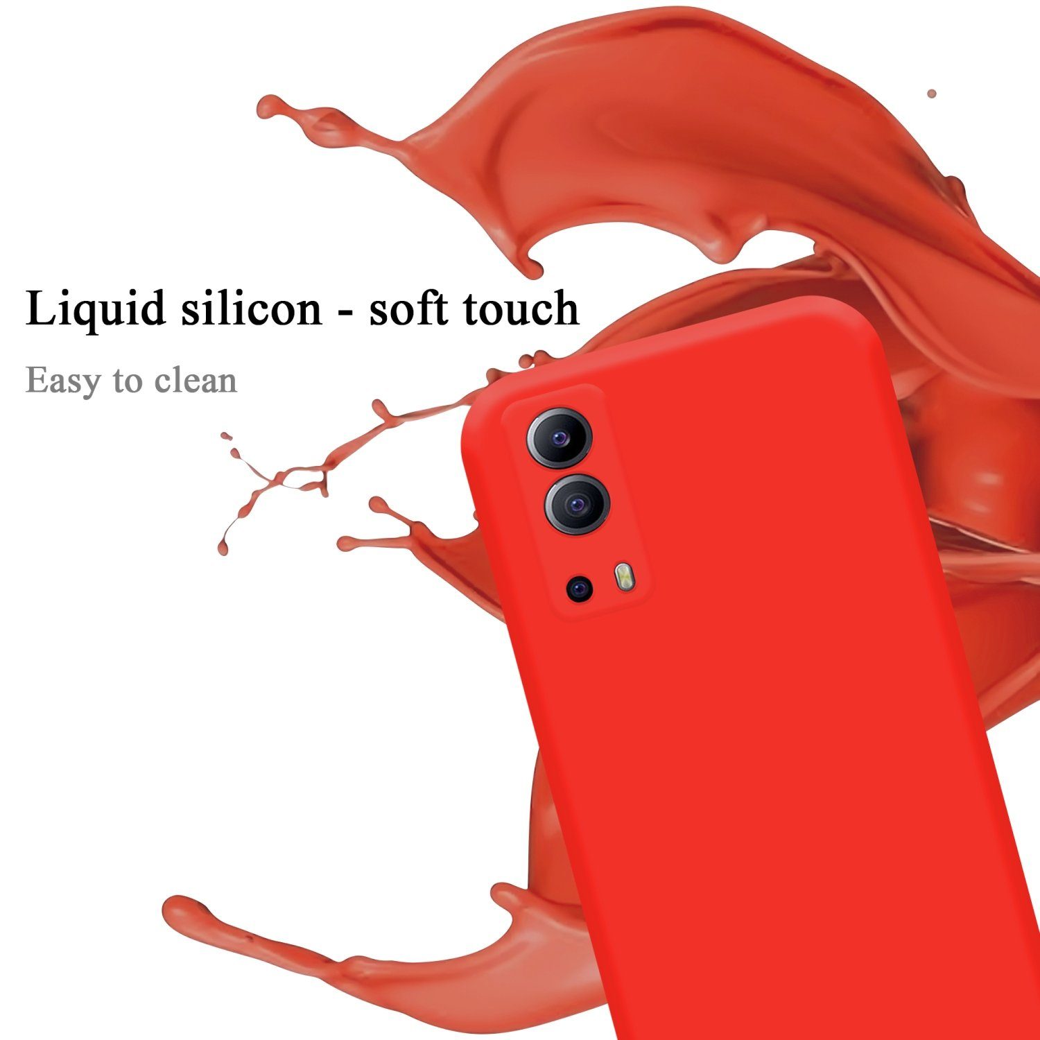 Cadorabo Handyhülle für Vivo Y52 5G / Y72 5G Hülle Vivo Y52 5G / Y72 5G, Flexible Hülle TPU Silikon Schutzhülle Back Cover Case