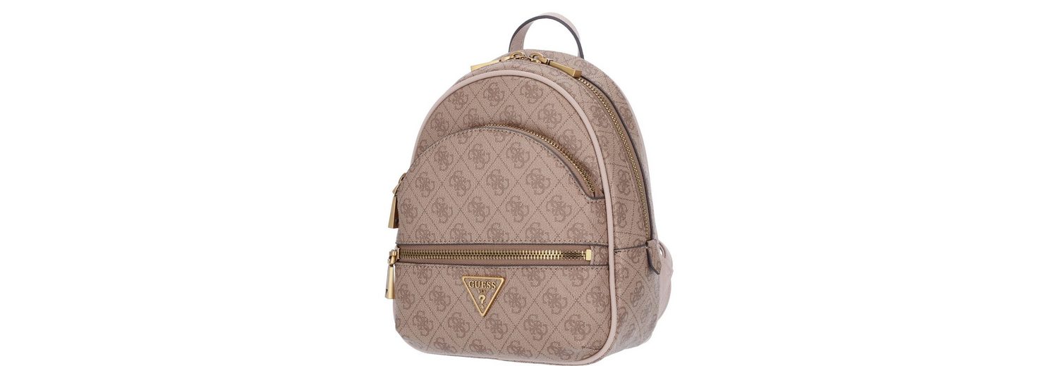 Guess Freizeitrucksack »GUESS Damen Cityrucksack Manhattan Latte Logo