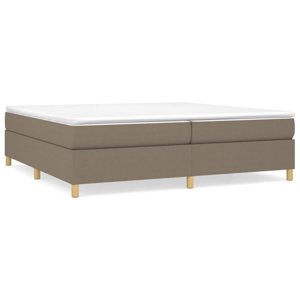 furnicato Bett Bettgestell ohne Matratze Taupe günstig online kaufen