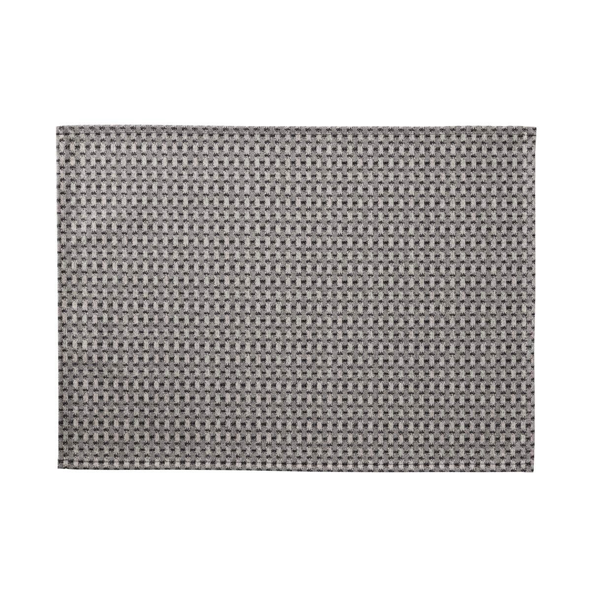 Le Jacquard Francais Platzset Beschichtete Tischsets (2x Set) Empreintes Tissage Charbon 36x50 cm, (Set, 2-St), beschichtet