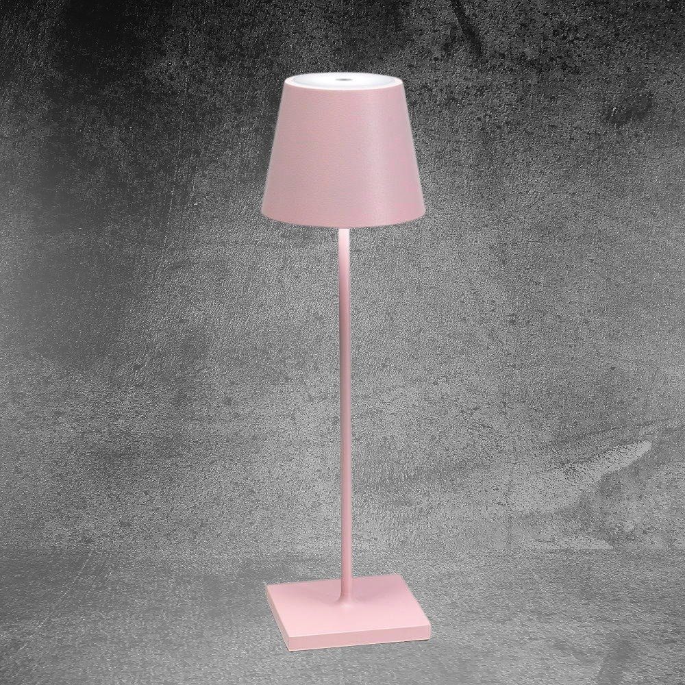 SYNTEK Tischlampe rosa LED touch USB kleines Nachtlicht LED Leuchten, Rosa,  Weißes, neutrales, warmes Licht