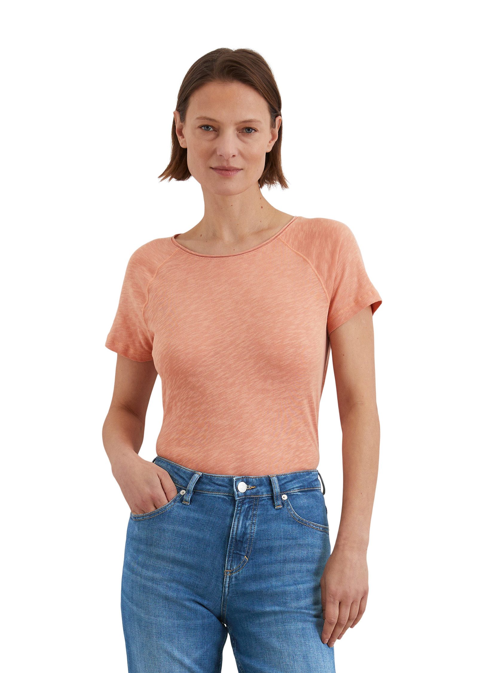 T-Shirt aus Slub-Jersey