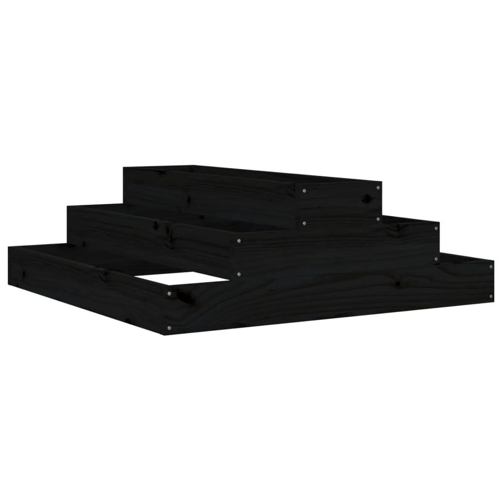 vidaXL Pflanzkübel 80 x 80 x 27 cm Pflanzkübel Blumenkübel Pflanzcontainer Pflanzgefäße S