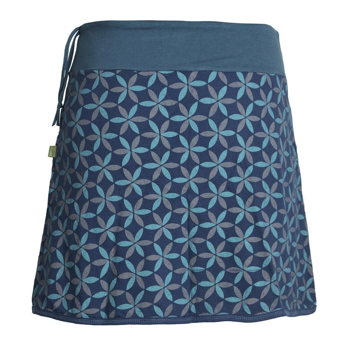 Vishes Minirock Rock 70er Jahre Retro Facetten Blumen-Druck Cacheur, Ethno, günstig online kaufen