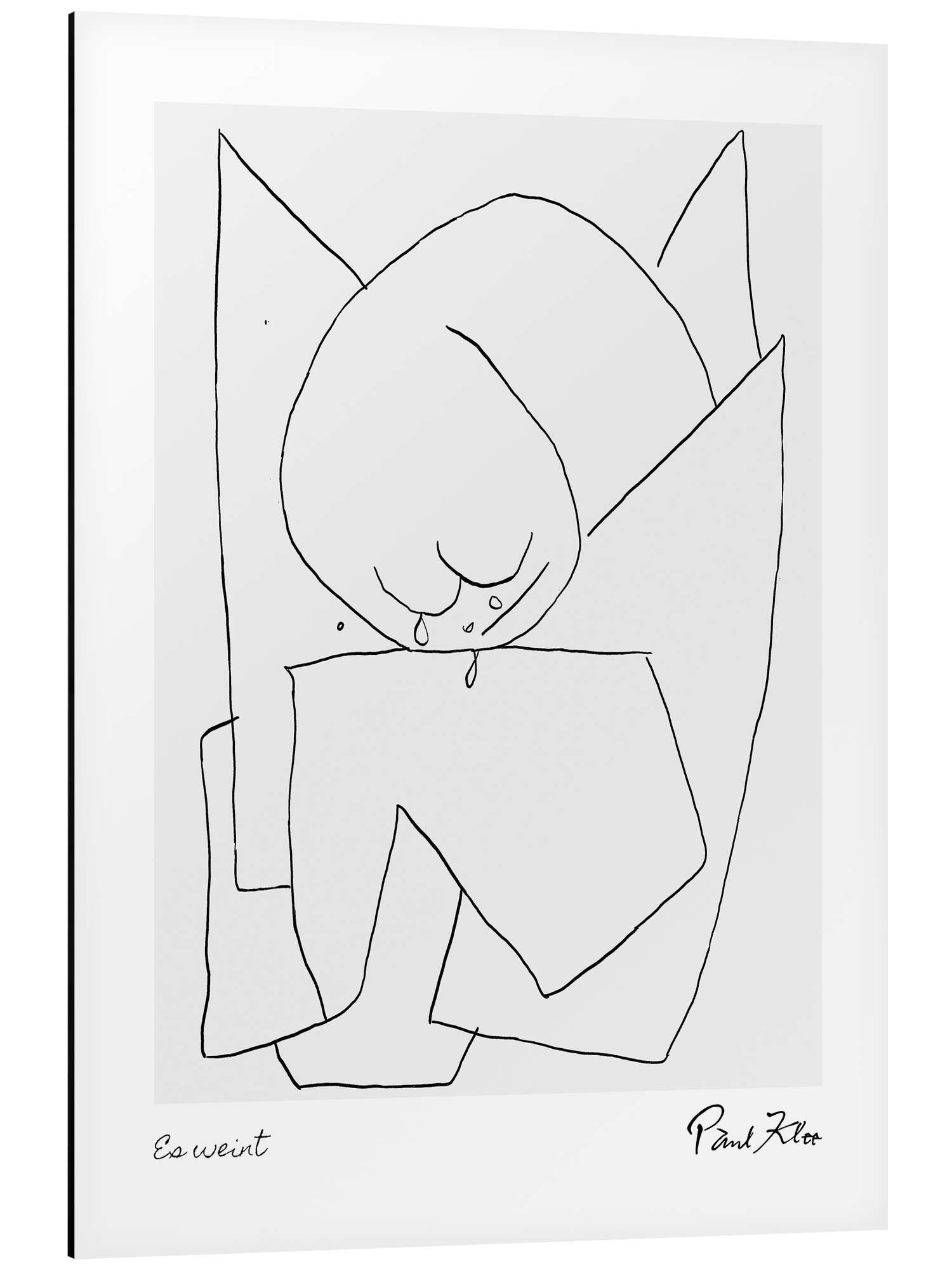 Alu-Dibond-Druck Paul Klee