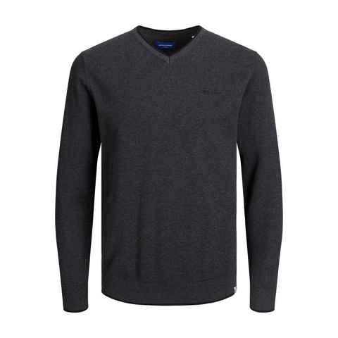 Jack & Jones Strickpullover Pullover Sweater JORTONS KNIT V-NECK (1-tlg)