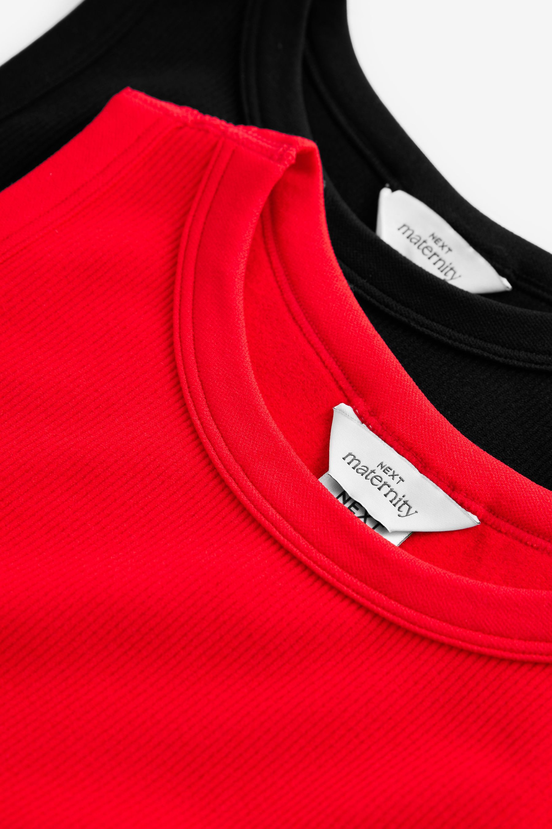 Next Umstandskleid Nahtlose Kleider im 2er-Pack, Umstandsmode (2-tlg)