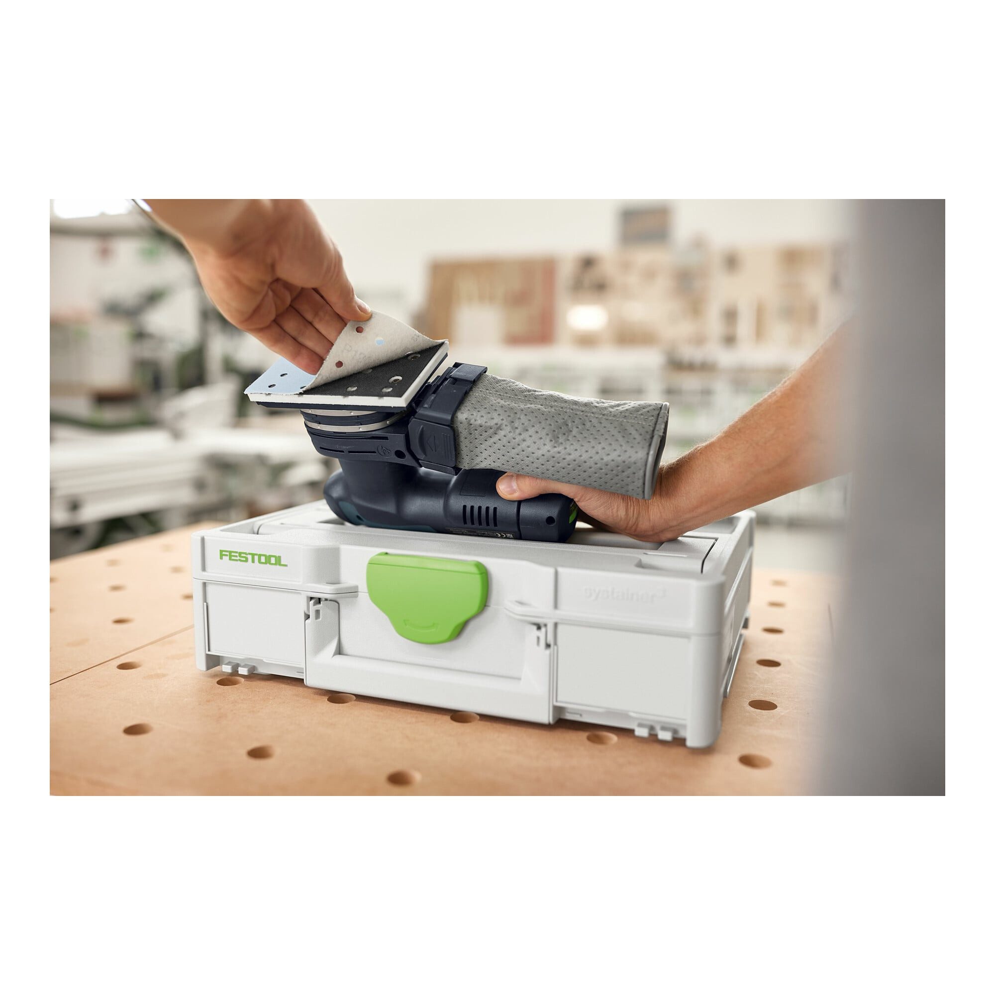 FESTOOL Schleifpapier Festool Schleifmittel-Systainer³ SYS-STF 80X133 GR-Set Granat