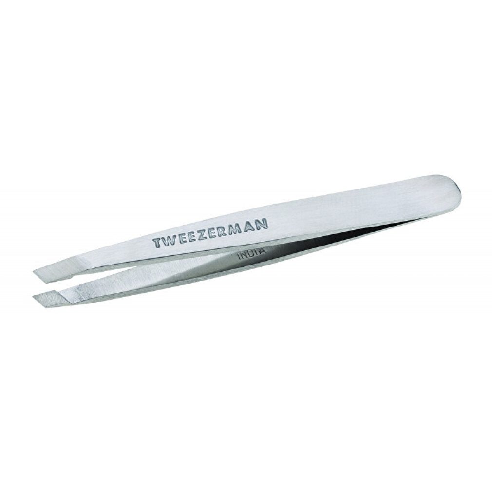 TWEEZERMAN Pinzette Mini Slant Tweezer - Variant: Steel