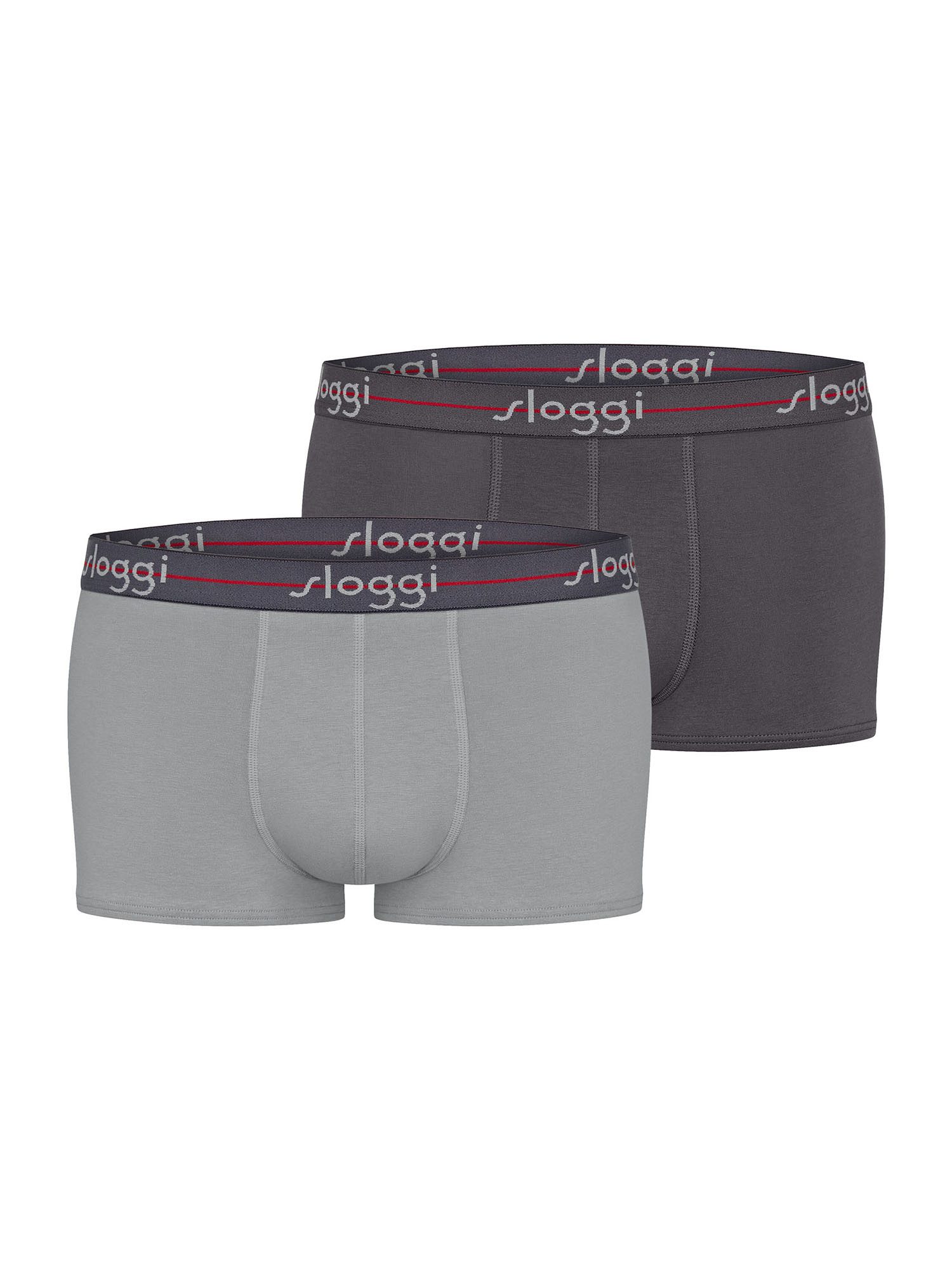 sloggi Retro Pants Blue Start (2-St) Retroshorts, Vintage Boxer, Klassische Boxer