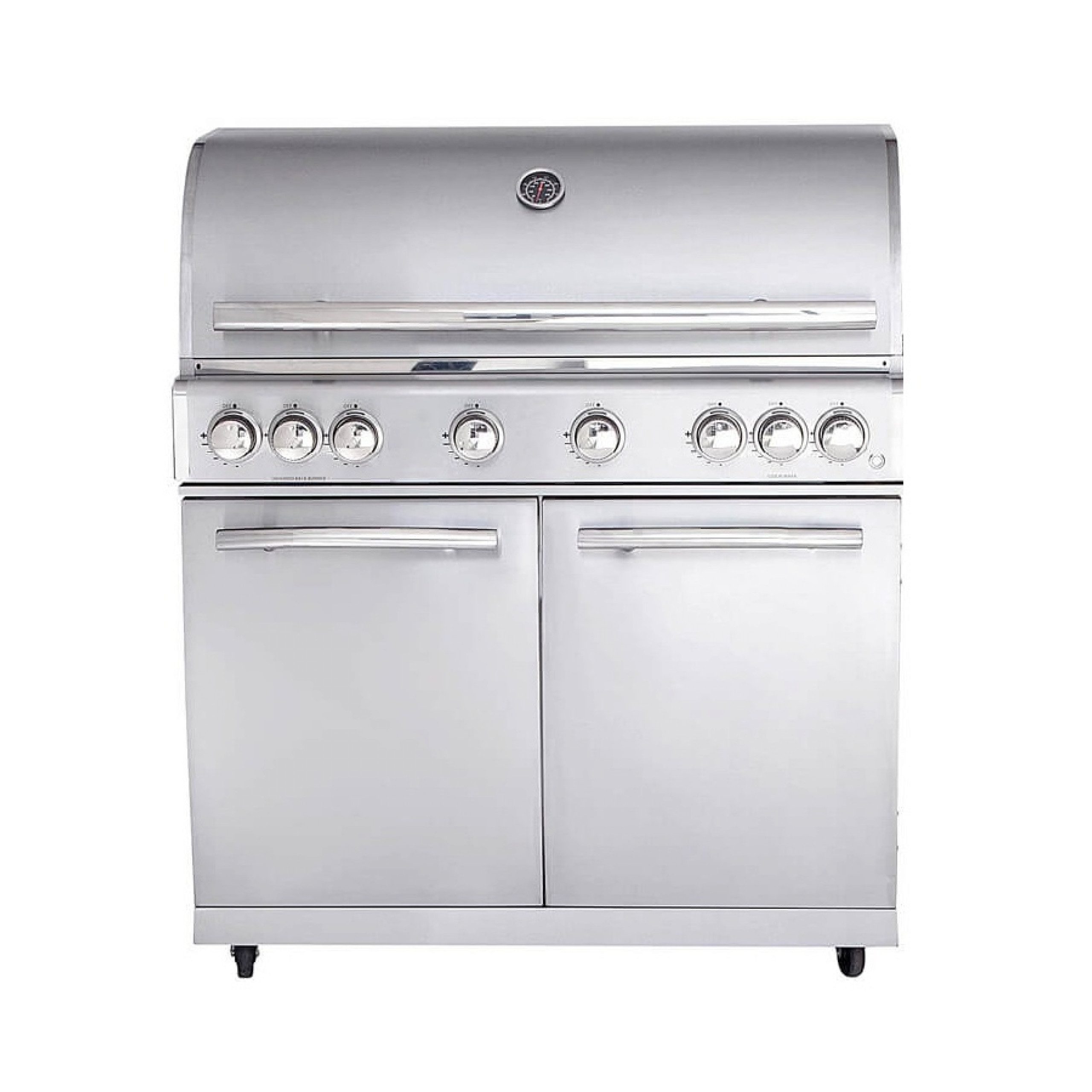 All Grill Gasgrill ALLGRILL Gasgrill CHEF XL Edelstahl Modular Grundmodell 6 Brenner