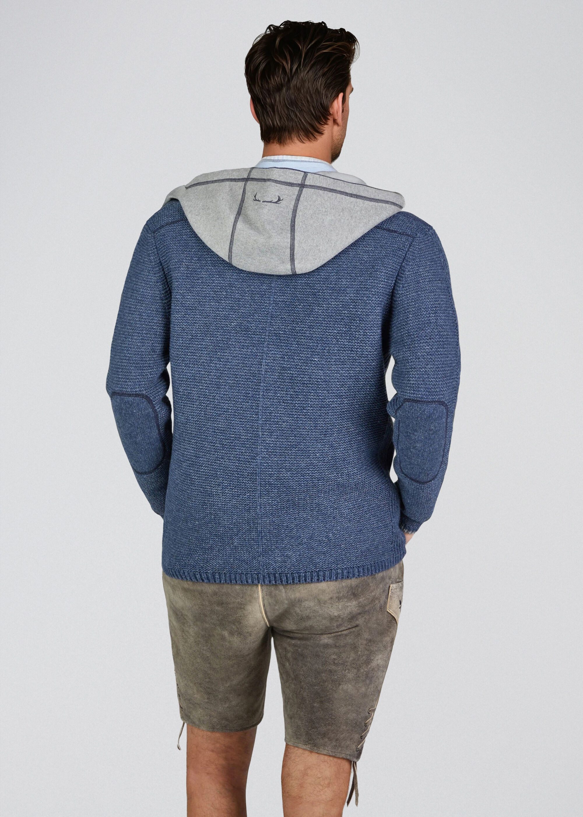 Spieth & Wensky Trachtenstrickjacke Echo (1-tlg) im unifarbenen Design