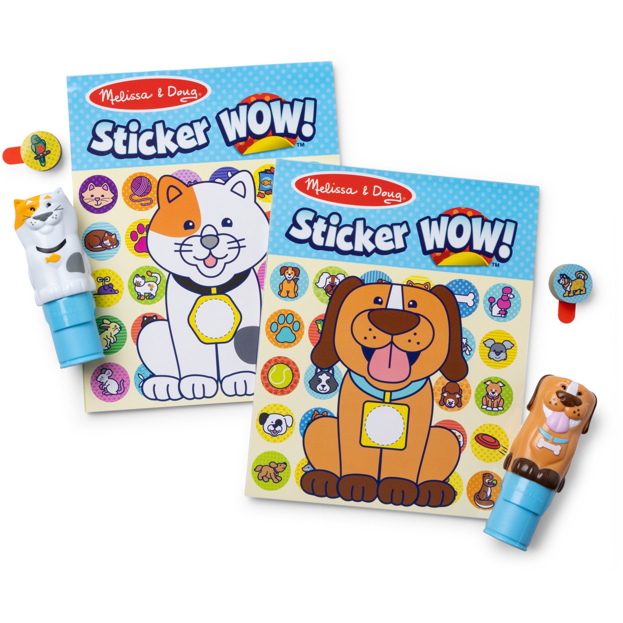 HATCHIMALS Spielfigur Spin Master Melissa & Doug - Sticker WOW!