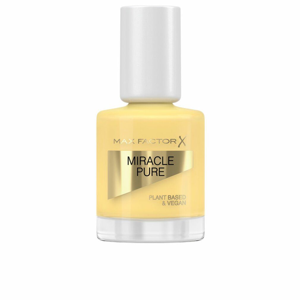 MAX FACTOR Nagellack MIRACLE PURE nail polish #500-lemon tea 12 ml