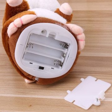 LENBEST Minipuppe Minipuppe Sprechender Hamster Plüsch Interaktive
