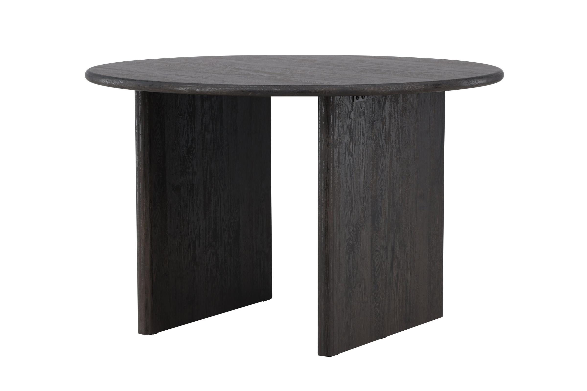 Venture Home Esstisch Björholmen Esstisch Ø120 cm schwarz. (1-St)