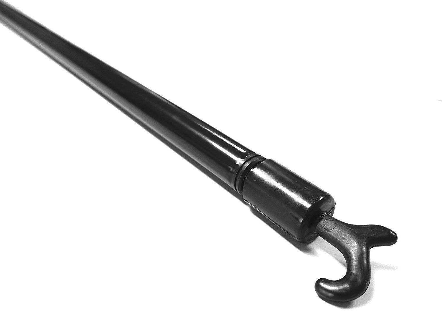 Cable Caddy Bodentreppe Teleskopstab mit Warengreifer, ausziehbar 84–145 cm, schwarz