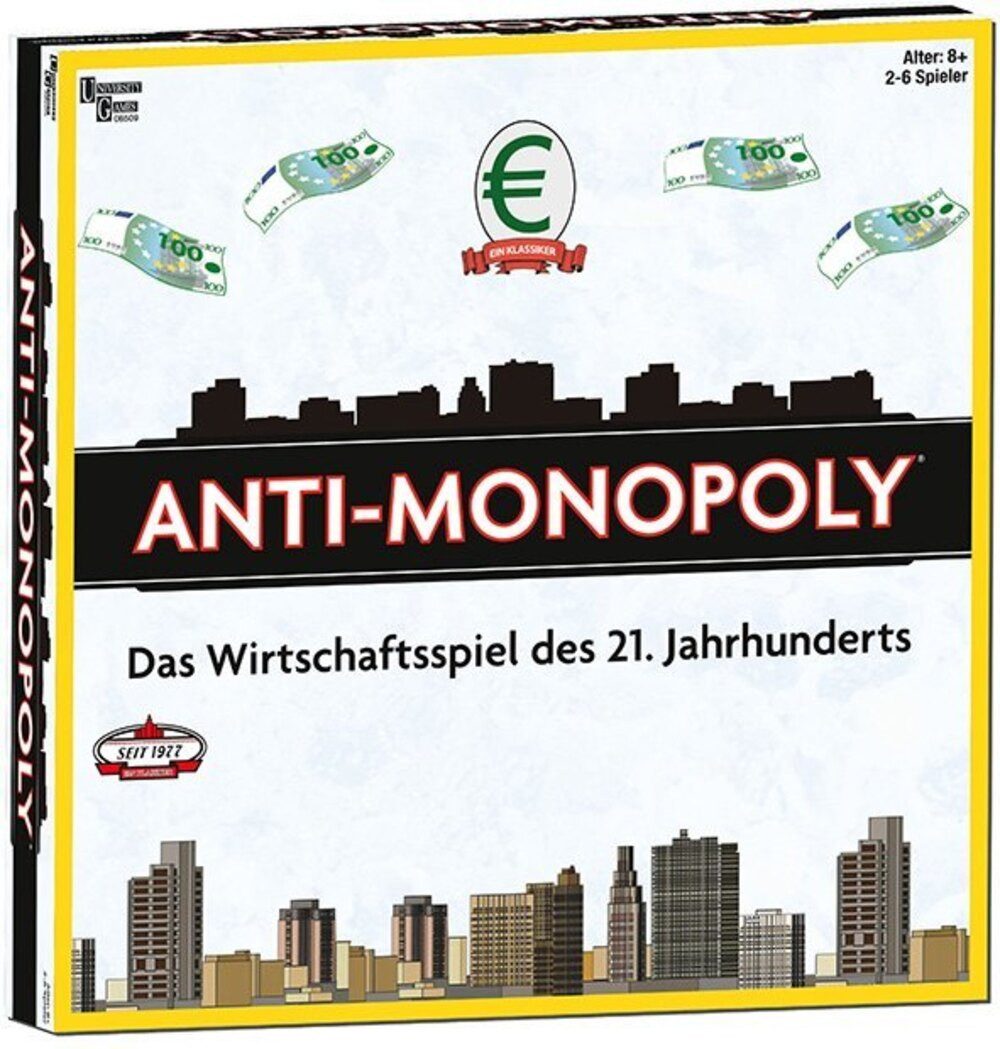 University Games Spiel, Anti-Monopoly (Spiel)
