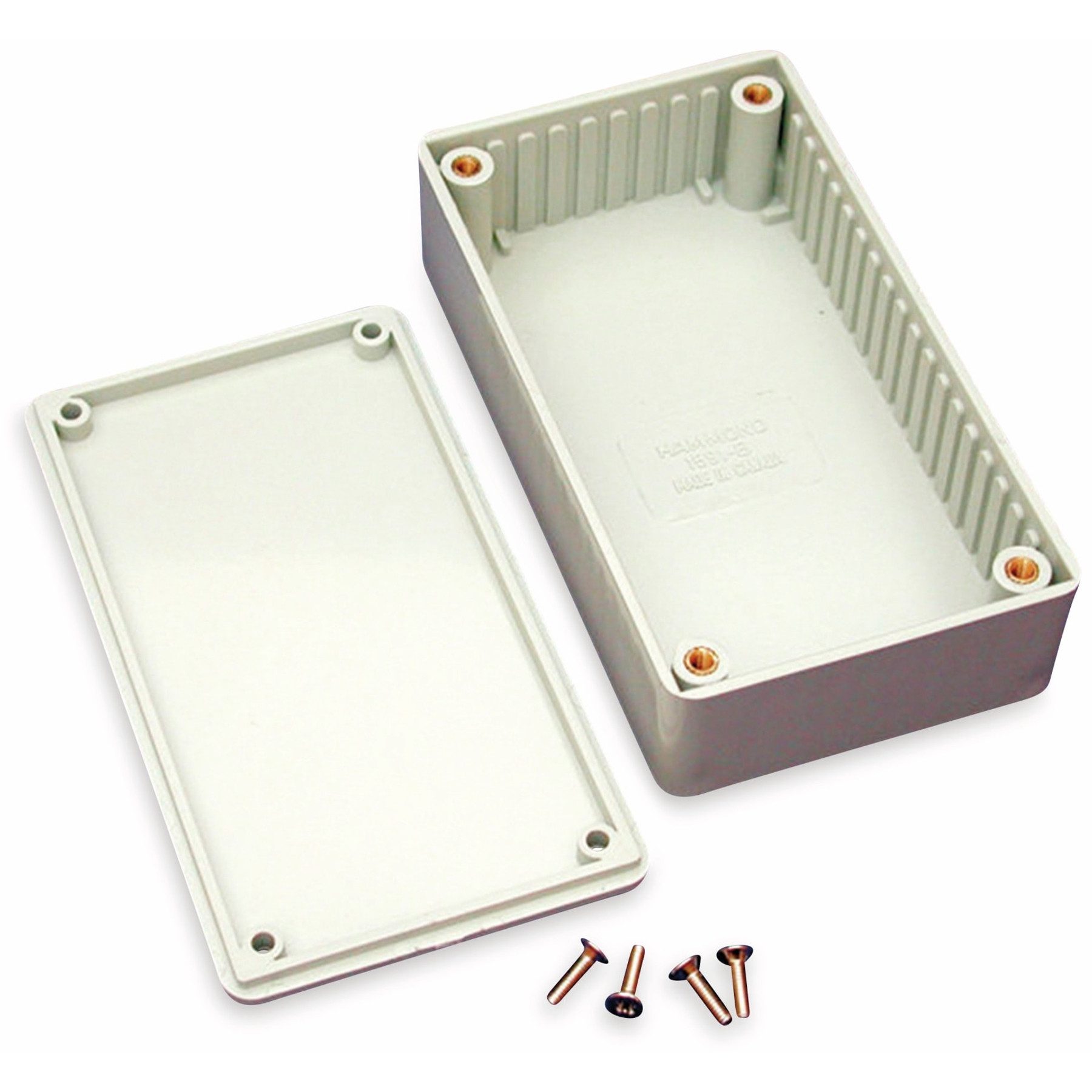 Hammond Montagerückgehäuse HAMMOND Mehrzweck-Gehäuse, 1591BGY, 112x62x31 mm