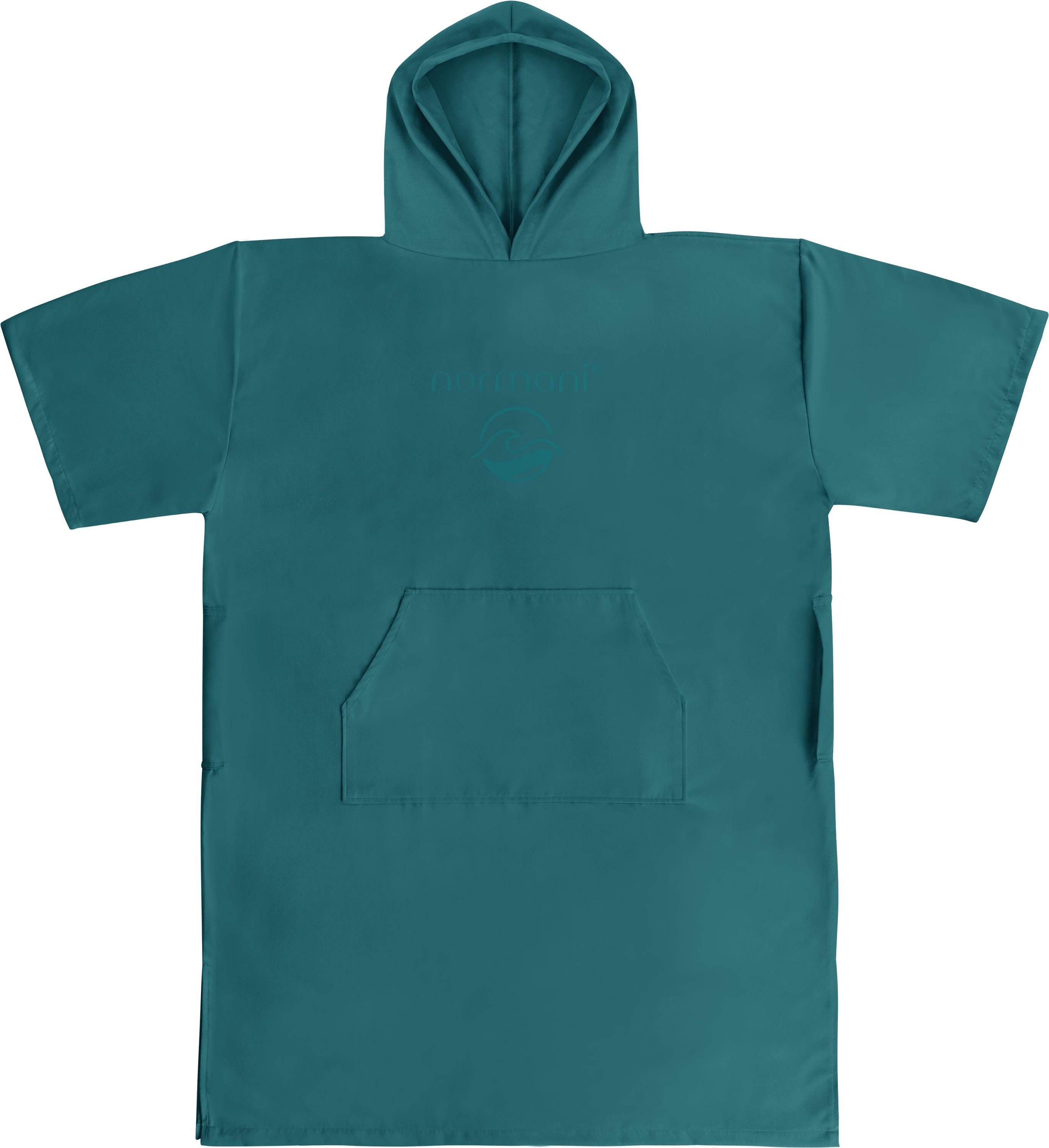 normani Badeponcho Damen Mikrofaser Badeponcho Siargao, Polyester, Kapuze, günstig online kaufen