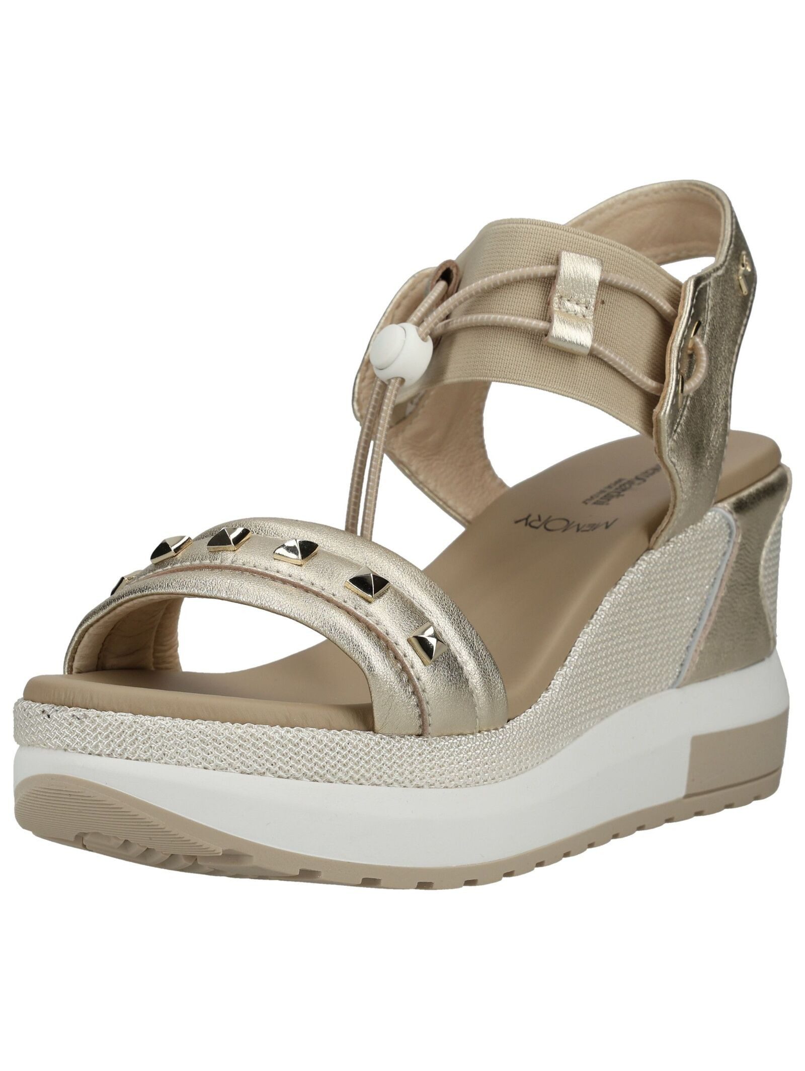 Nero Giardini Nero Giardini Sandalen Leder/Textil Keilsandalette