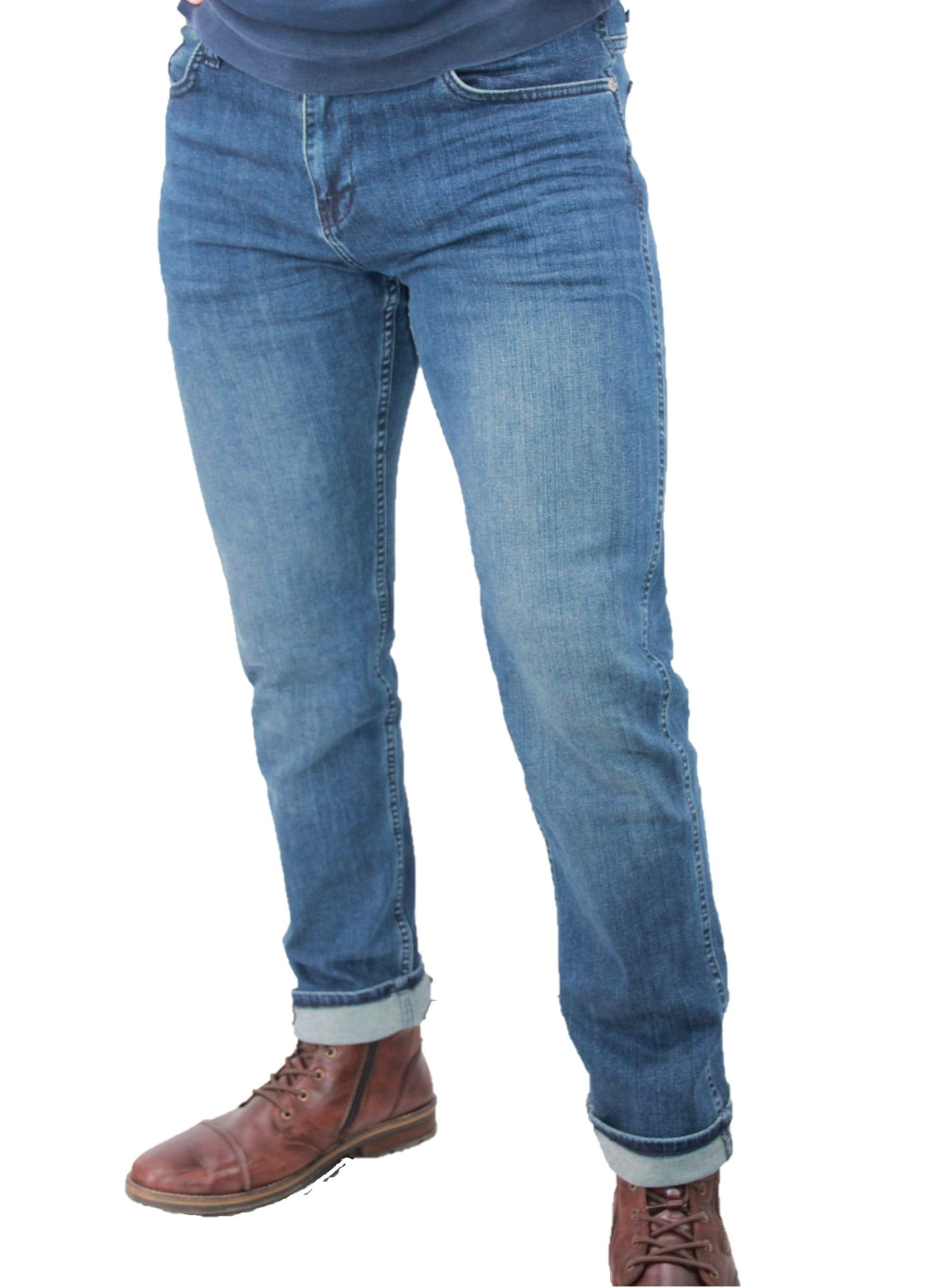 Kinder Teens (Gr. 128 - 182) BOSS 5-Pocket-Jeans Hugo Boss Herren Slim-Fit Jeanshose Delaware