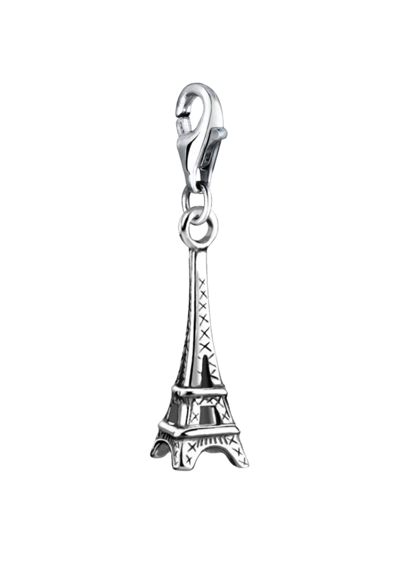 Damen Schmuck Nenalina Charm-Einhänger Eiffelturm Anhänger Paris Reise Urlaub 925 Silber