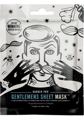 BARBER PRO Маска для лица "GENTLEMEN'S SHEET...