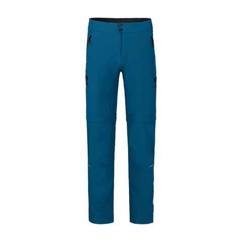 Bergson Zip-off-Hose PATTI Zipp-OFF Herren Radhose, robust, elastisch, Normalgrößen, Saphir blau