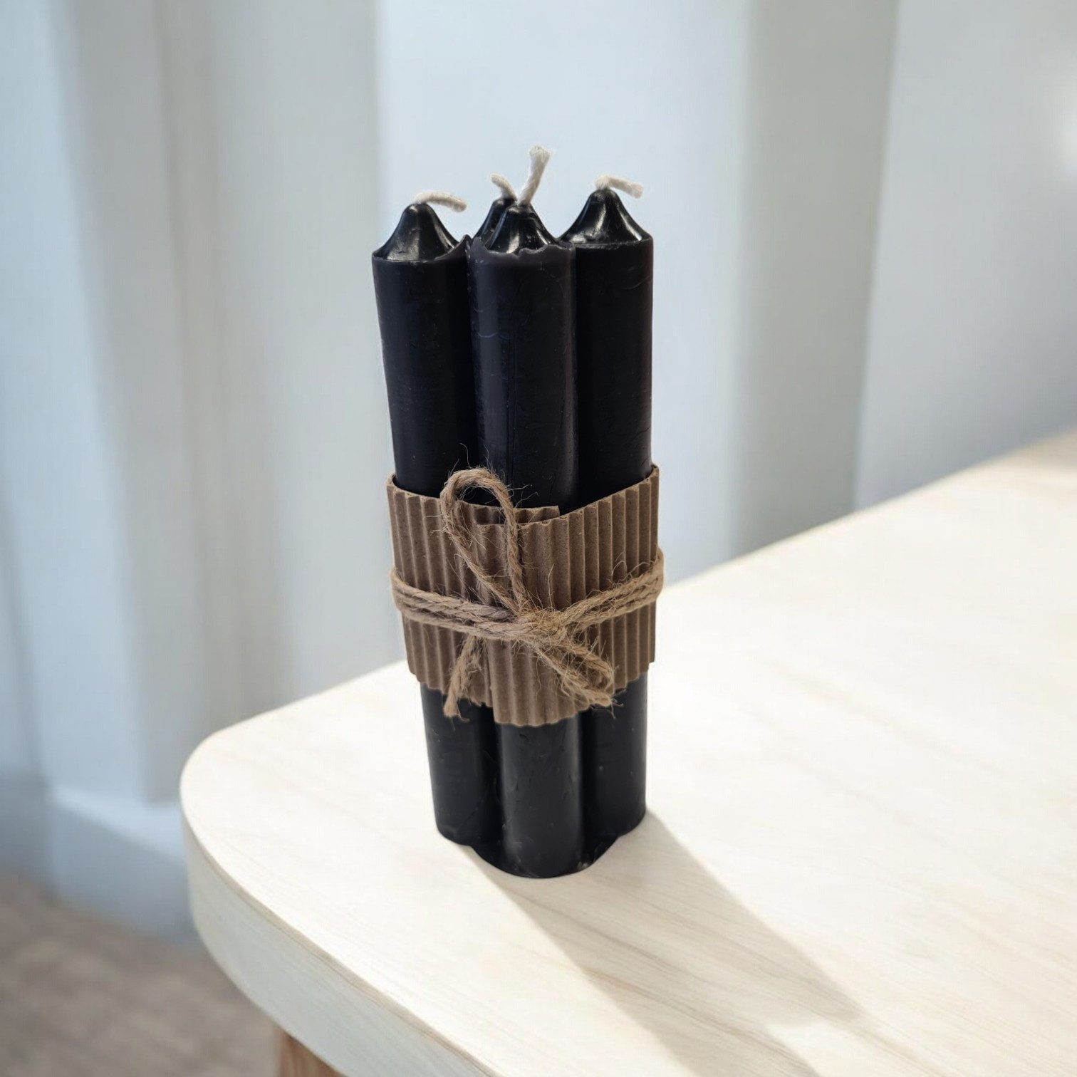 Macosa Home Tafelkerze Schwarz 8er Set günstig online kaufen
