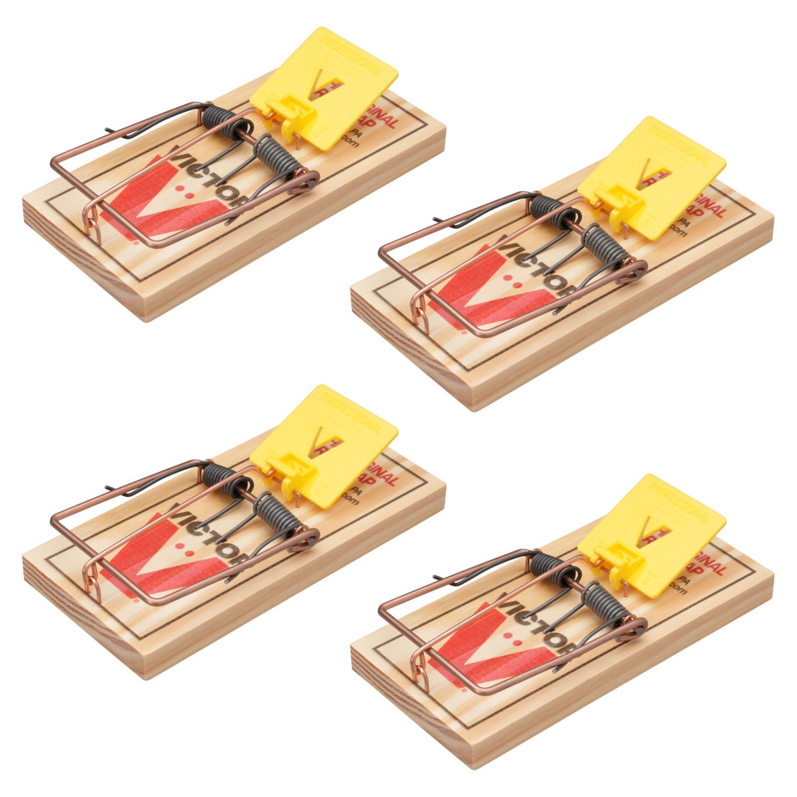 Protect Home Schlagfalle Rattenfalle Classic, 4 Stück