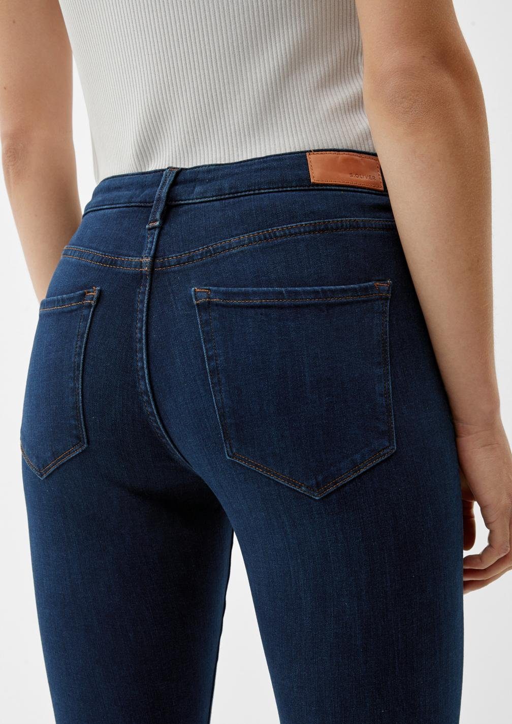 in klassischer Taschen Fit Skinny-fit-Jeans s.Oliver 5-Pocket-Form Skinny Jeans IZABELL mit