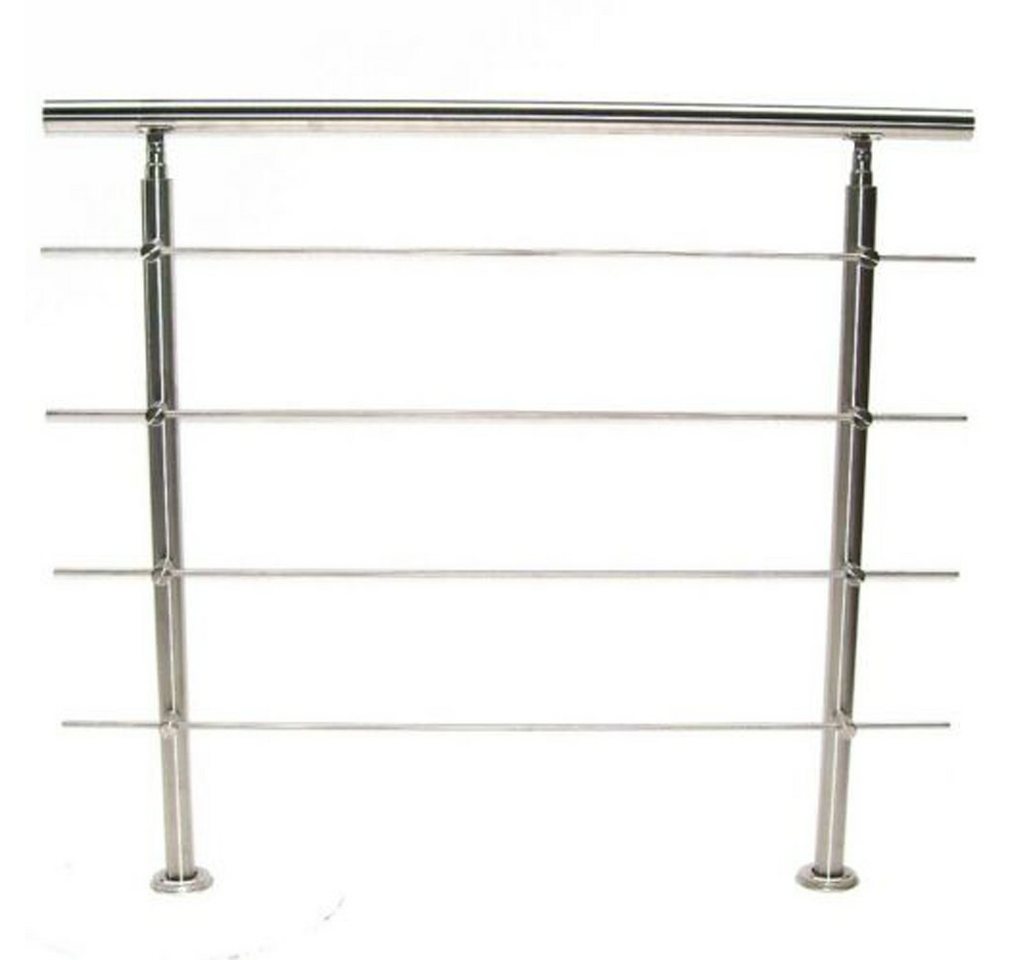 Thumbnail - Apex Treppengeländer Edelstahl Treppengeländer 120 Handlauf Geländer Balkongeländer 4 57210, 120 cm Länge
