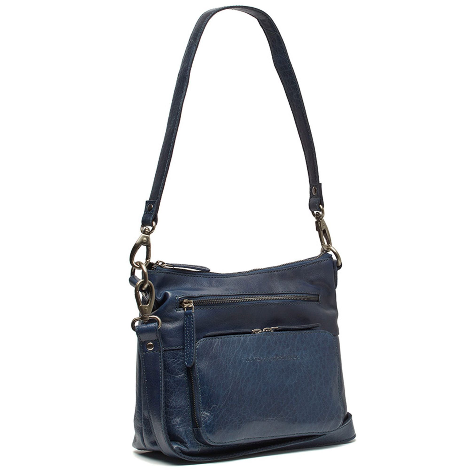 The Chesterfield Brand Schultertasche navy Tula, Leder