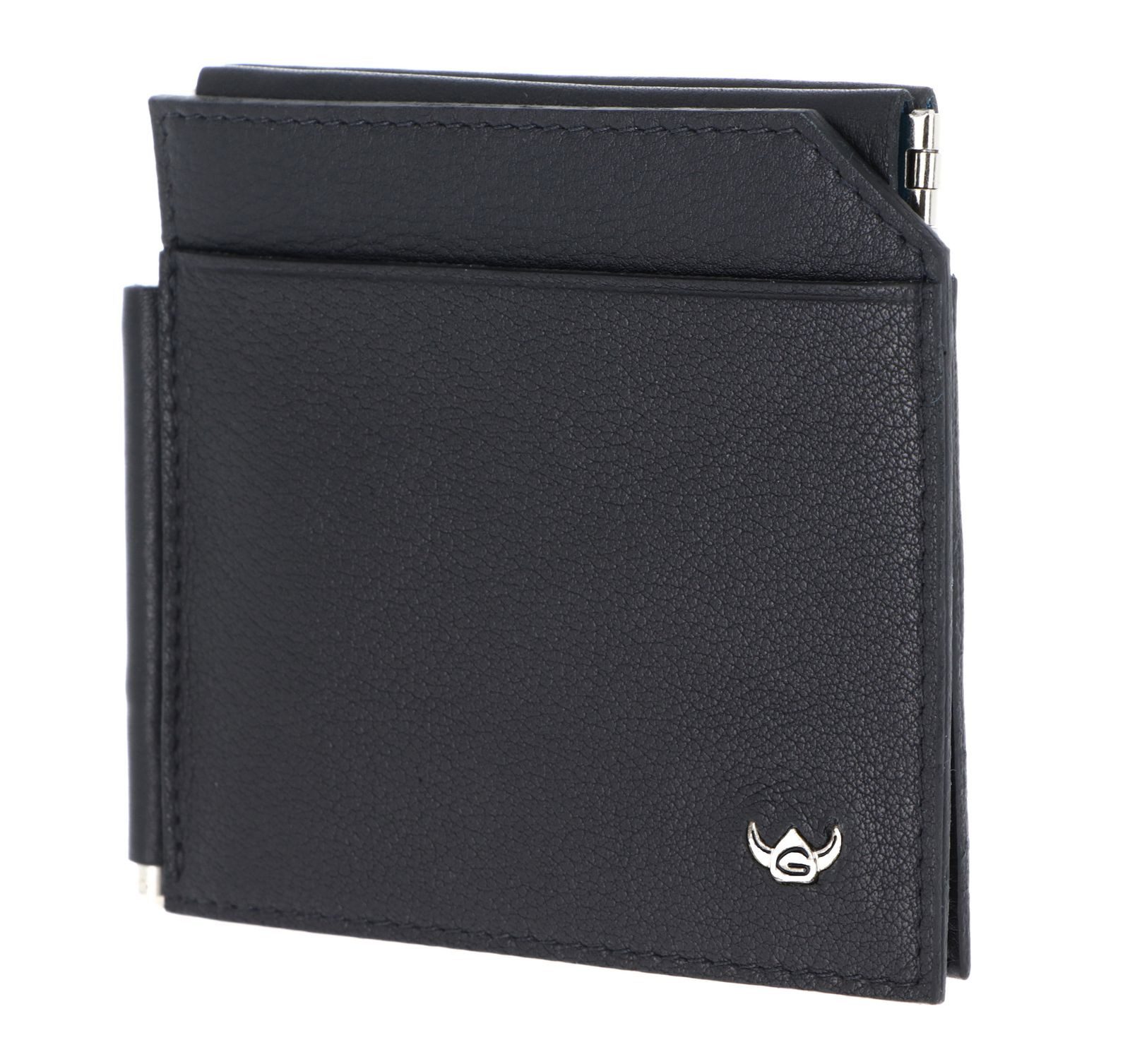 Golden Head Kartenetui Clip-Scheintasche 1960, aus echtem Rindsleder