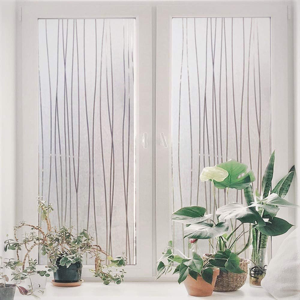 Coonoor Fensterfolie Selbsthaftend Milchglasfolie Sichtschutzfolie Scheiben günstig online kaufen