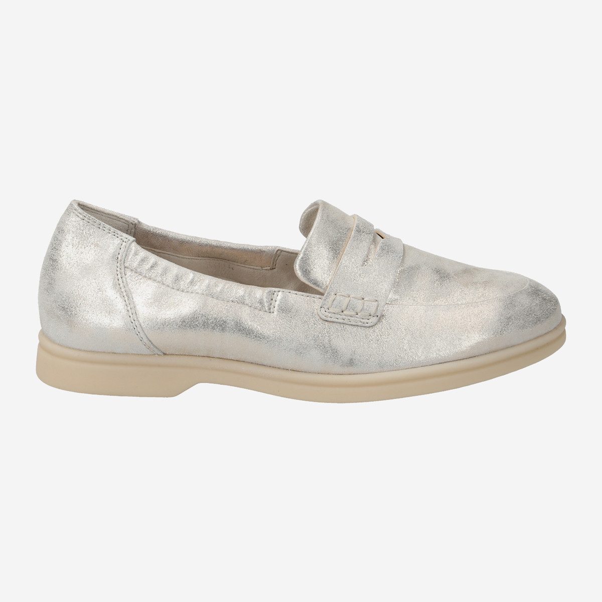 Paul Green 1033-033, Slipper & Mokassin in Gold für Damen Slipper