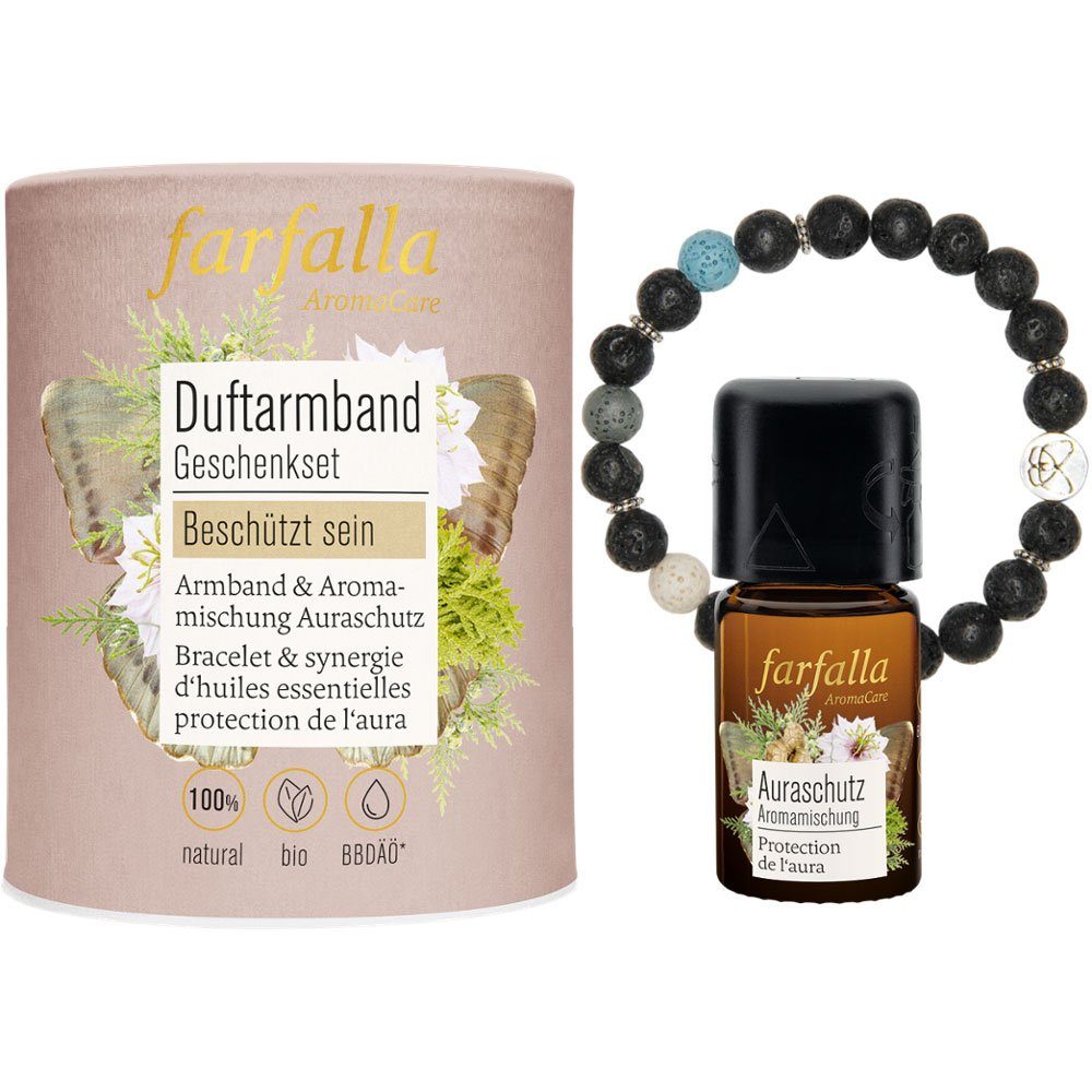 Farfalla Essentials AG Duftöl Duftarmband Geschenkset Beschützt sein, 5 ml