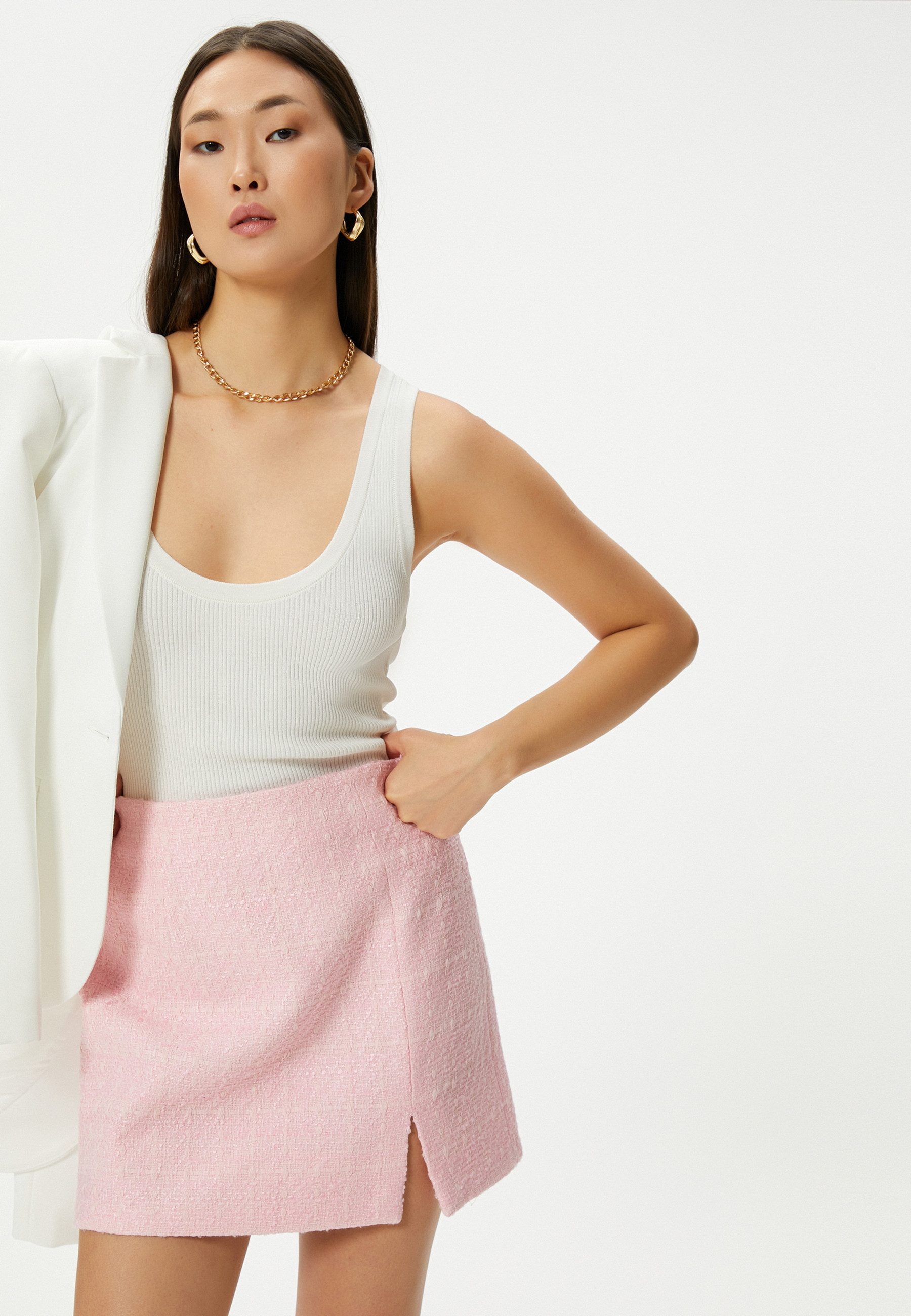 Koton Sommerrock Mini Länge Normale Leibhöhe Sommerrock