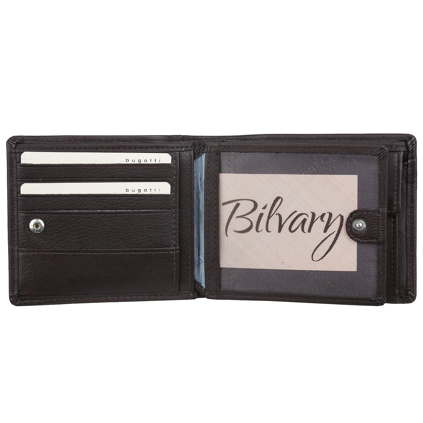 bugatti Geldbörse Punto Stitch RFID Leder Kombibörse Geldbörse Geldbeutel 4 günstig online kaufen