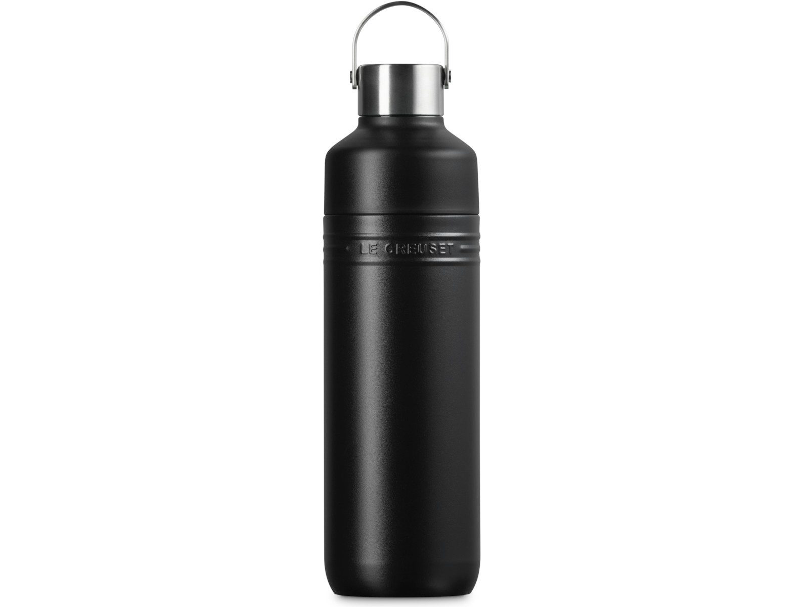 LE CREUSET Trinkflasche On The Go Trinkflasche schwarz matt 1l
