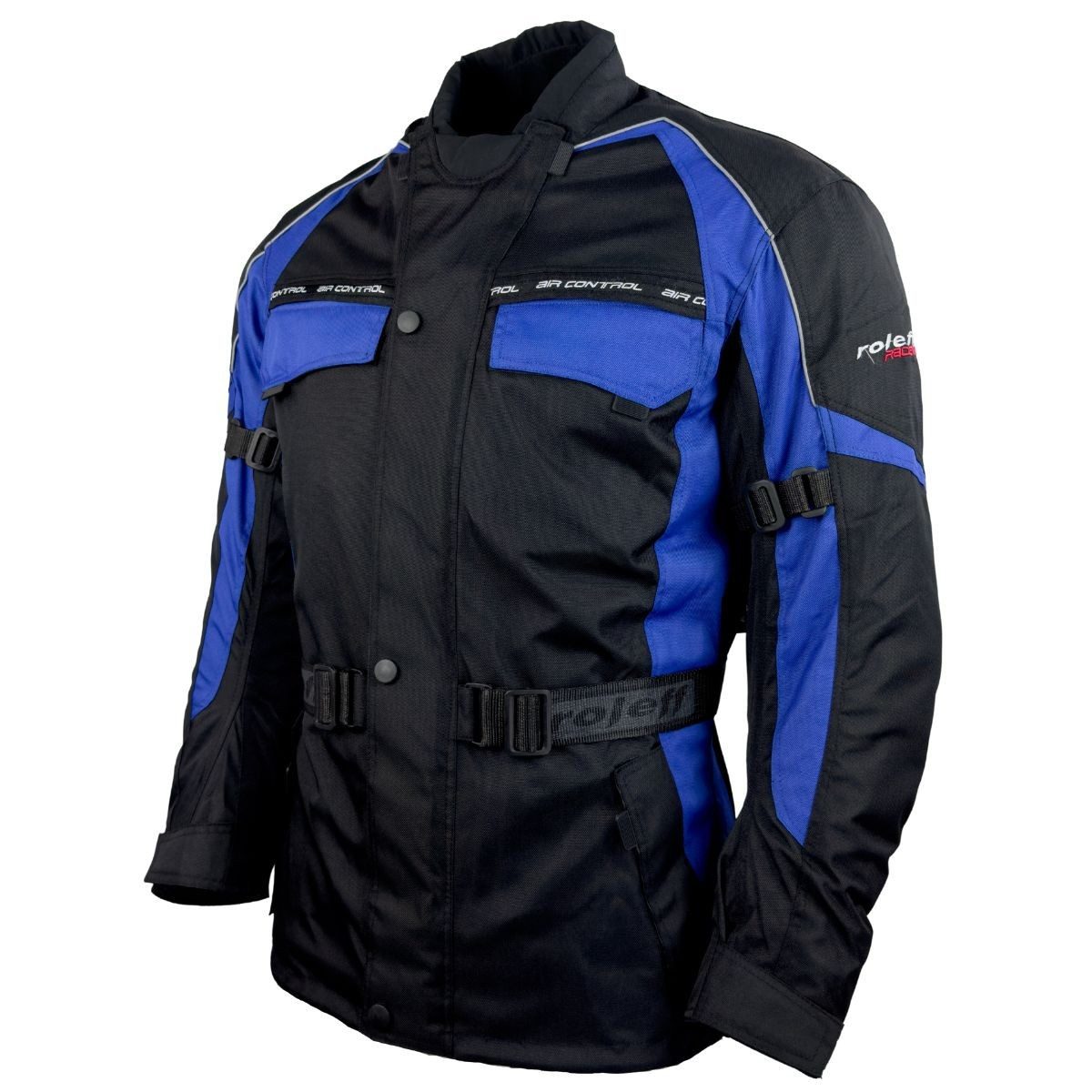 roleff Motorradjacke RO702 – Wetterfeste Textiljacke mit Protektoren, atmungsaktiv auch in großen Größen, in verschiedenen Farben erhältlich