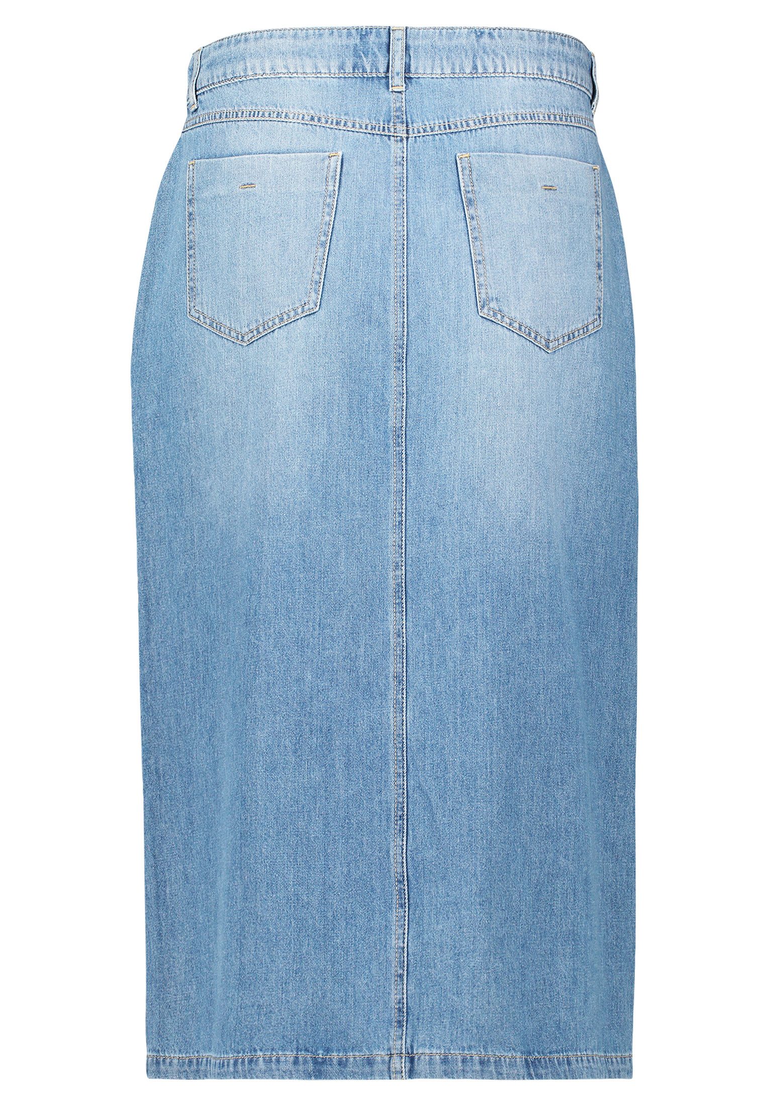 Cartoon Maxirock Damen mit Waschung Schlitz