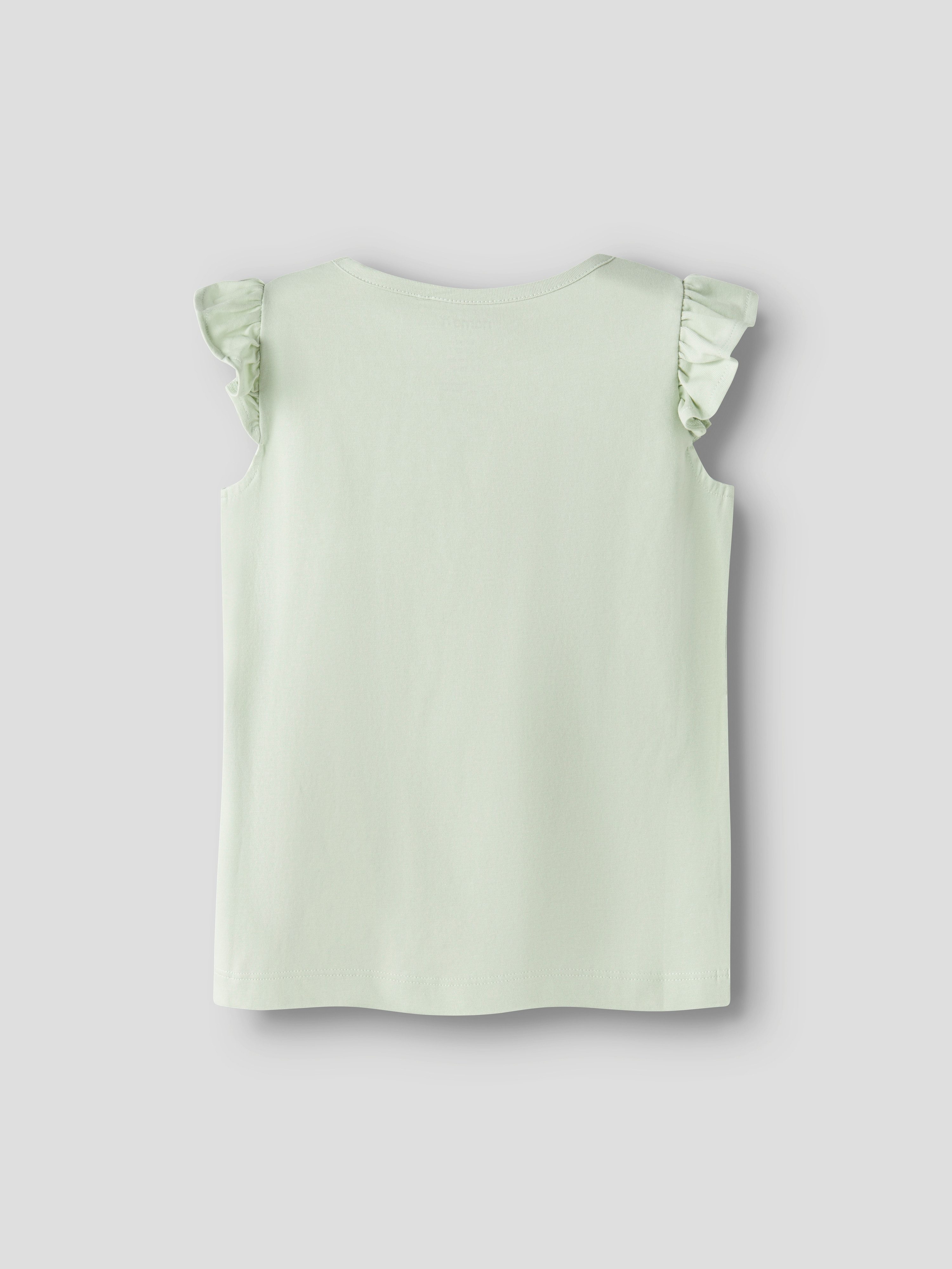 Name It T-Shirt NMFVAYANA CAPSL TOP Baumwollmischung, regular fit