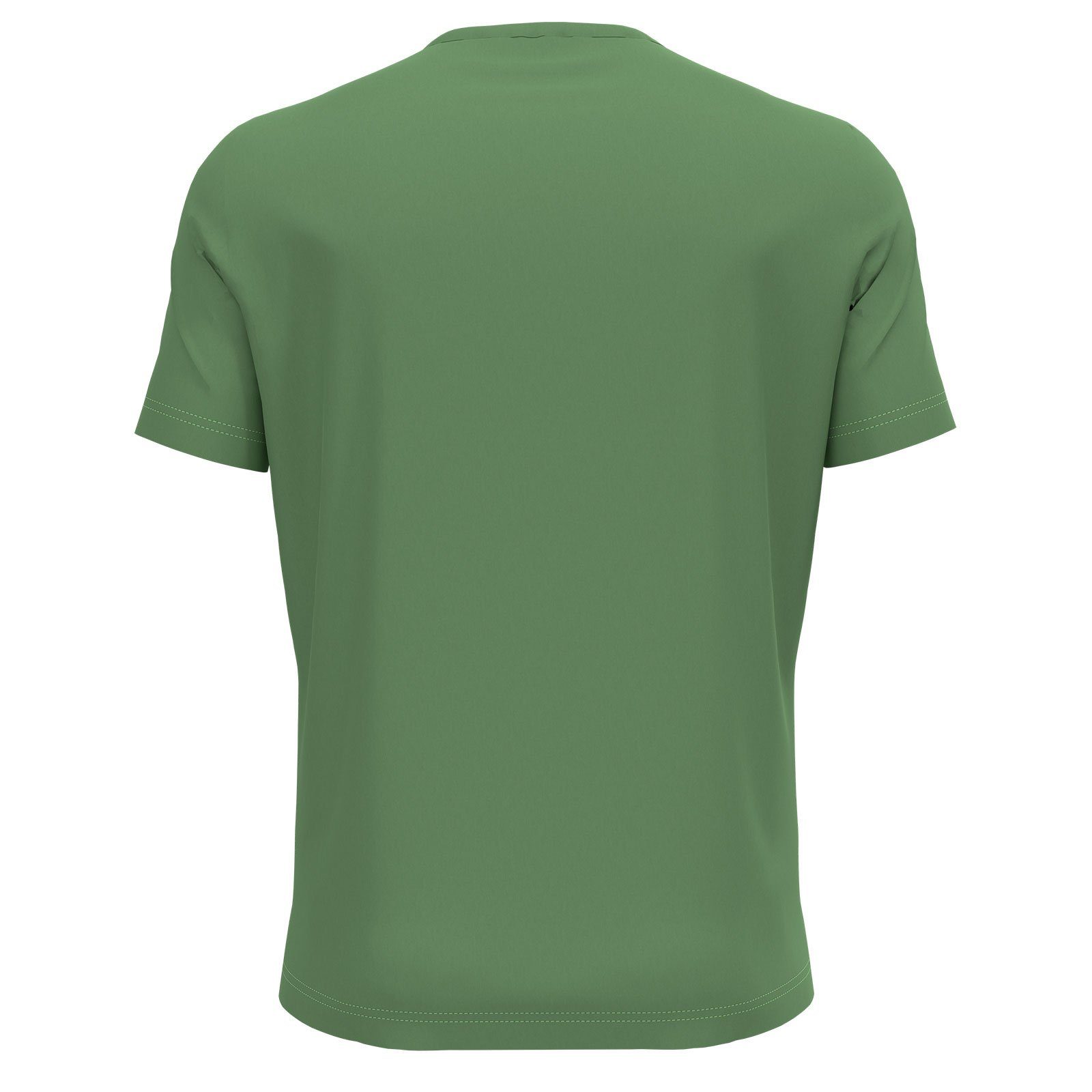 Odlo T-Shirt Nikko T-Shirt Logo-Print Waldlandschaftsprint 551362-40414 mit loden mit frost